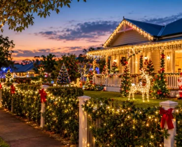 Christmas Lights in Ipswich 2026