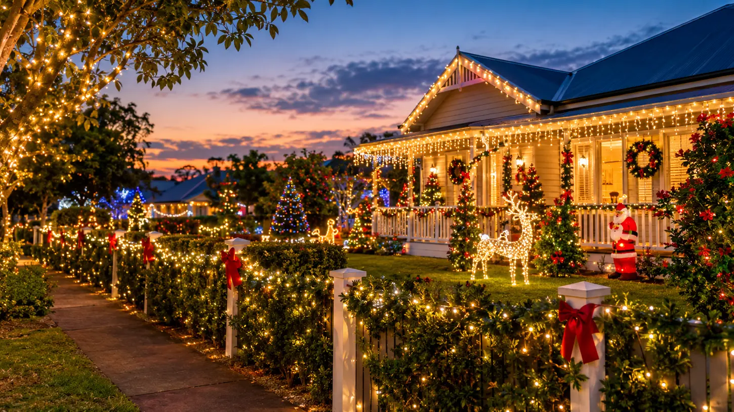 Christmas Lights in Ipswich 2026